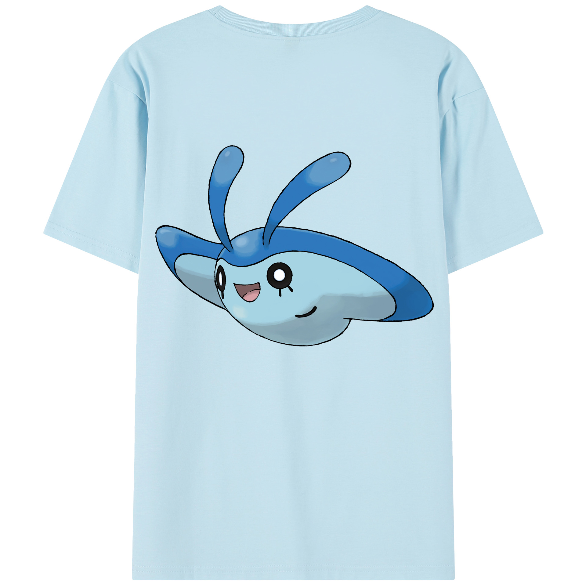 （画像用） ポケットモンスター Pokémon 綿100％半袖Tシャツ（背面プリント）